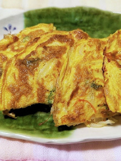 新玉ねぎとハムのオープンオムレツ-レシピのメイン写真