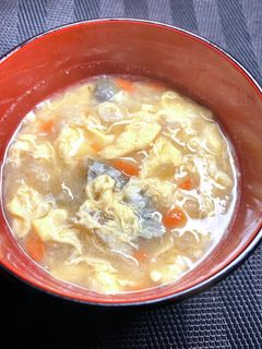 かき玉味噌汁-レシピのメイン写真