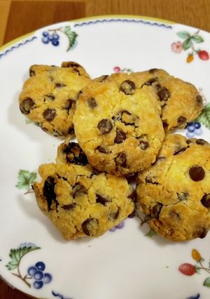 米粉チョコアンドレーズンクッキー-レシピのメイン写真