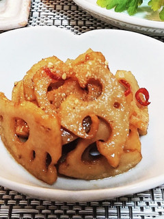 シャキシャキ きんぴら蓮根-レシピのメイン写真