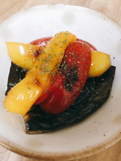 ナスとパプリカの焼きマリネ-レシピのメイン写真