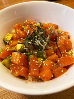 究極のサーモン丼-レシピのメイン写真