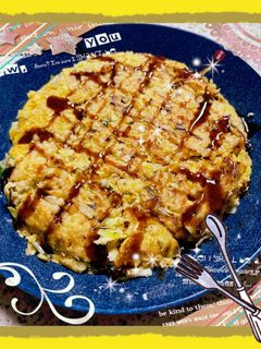 オートミール&豆腐deふわふわお好み焼き-レシピのメイン写真