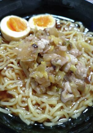 みじん切り白菜と豚肉のとろとろあんかけ-レシピのメイン写真