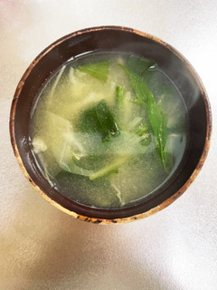 ほうれん草と根菜麹味噌汁-レシピのメイン写真