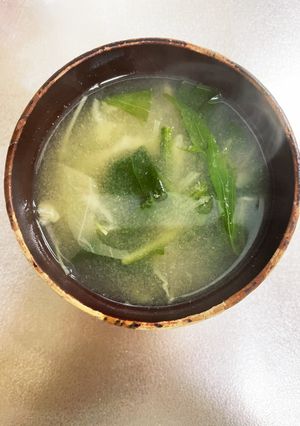 ほうれん草と根菜麹味噌汁-レシピのメイン写真