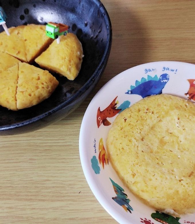 5分で簡単♪パン粉で卵蒸しパン-レシピのメイン写真