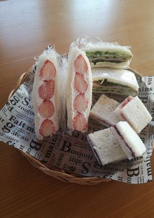 いちごサンド-レシピのメイン写真