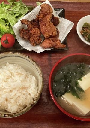 献立　鳥の唐揚げ-レシピのメイン写真