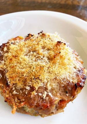 電子レンジとトースターで!焼きメンチカツ-レシピのメイン写真