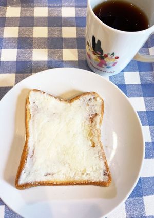 レモンペーストで♪チーズケーキ風トースト-レシピのメイン写真