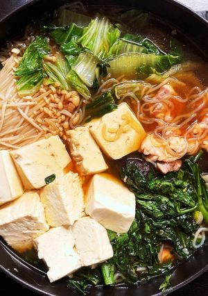 手軽に美味しく★鶏すき焼き-レシピのメイン写真