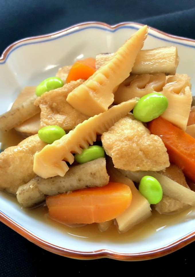 筍・牛蒡・油揚げの簡単で優しい旨煮＊煮物-レシピのメイン写真