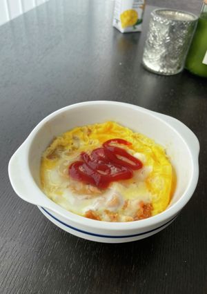 簡単オートミールオムライス-レシピのメイン写真