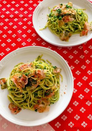 パセリジェノベーゼパスタ-レシピのメイン写真