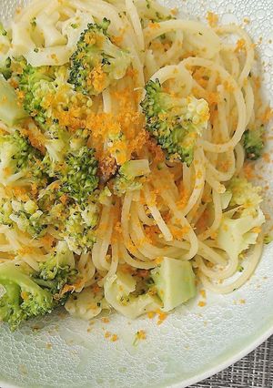 たっぷりブロッコリーのからすみパスタ-レシピのメイン写真