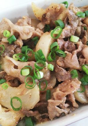 豚肉とカブの味噌バター炒め-レシピのメイン写真