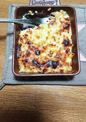 残り物リメイク 冷やご飯で絶品ドリア-レシピのメイン写真