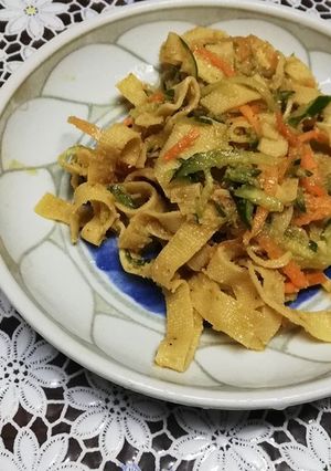 豆腐皮の中華サラダ-レシピのメイン写真