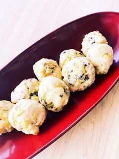 サツマイモと豆腐の焼きドーナツ風-レシピのメイン写真