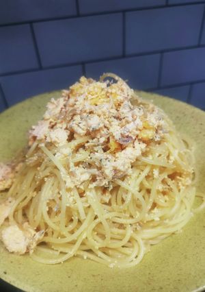 ちりめんたらこパスタ-レシピのメイン写真