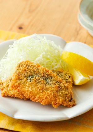 フライパンで揚げ焼き鯵フライ-レシピのメイン写真