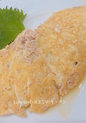 明太子とツナのオムレツ-レシピのメイン写真