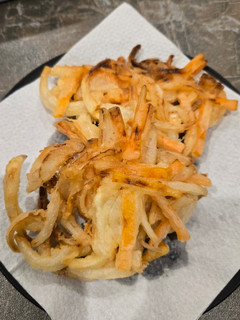 新玉ねぎと人参のかき揚げ-レシピのメイン写真