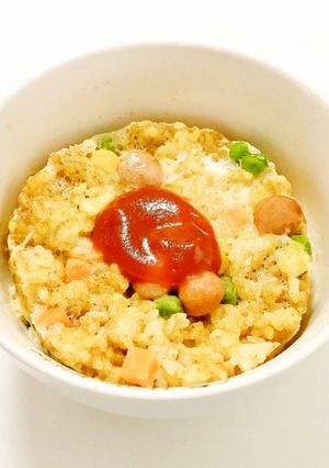 【学生】カレー風味のオムライス-レシピのメイン写真