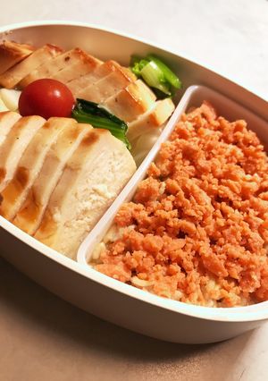 鮭オートミール弁当　4/11 月-レシピのメイン写真
