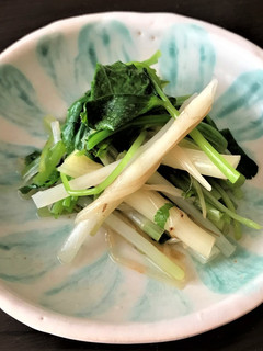春の優秀野菜♪「根三つ葉のお浸し」-レシピのメイン写真