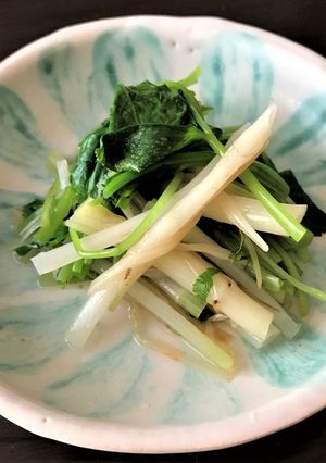 春の優秀野菜♪「根三つ葉のお浸し」-レシピのメイン写真