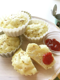 ◤電鍋レシピ◢ じゃがいものケーク・サレ-レシピのメイン写真