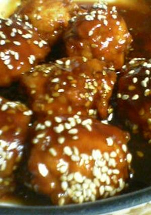 甘酢タレの豆腐と鶏挽肉の団子-レシピのメイン写真