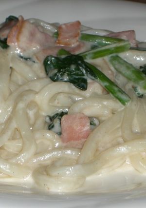 簡単くりーむうどん☆-レシピのメイン写真