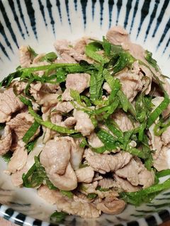 わさび醤油豚しゃぶ-レシピのメイン写真