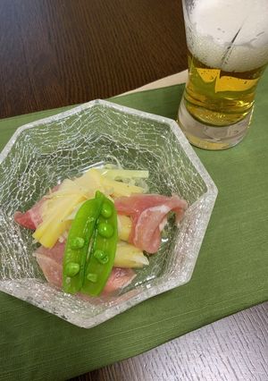 たけのこと生ハムのサラダ-レシピのメイン写真
