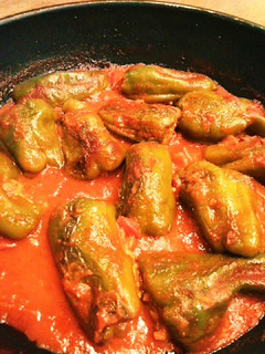 ピーマンの肉詰め トマトソース煮-レシピのメイン写真