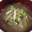 160 大根としめじの味噌汁