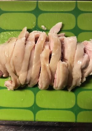 鶏もも肉の茹で方-レシピのメイン写真