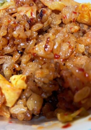 イカのキムチチャーハン(リメイク)-レシピのメイン写真