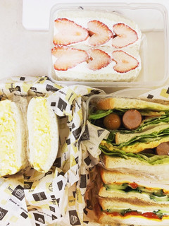 サンドイッチ お弁当 幼児も喜ぶ-レシピのメイン写真