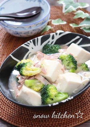 ブロッコリーと豆腐の白だしあん☆-レシピのメイン写真