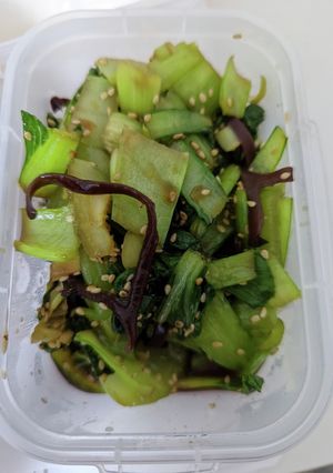 チンゲン菜ときくらげの中華サラダ-レシピのメイン写真