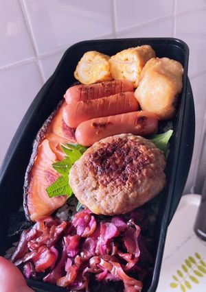 男子高校生弁当① 2022/04/11-レシピのメイン写真