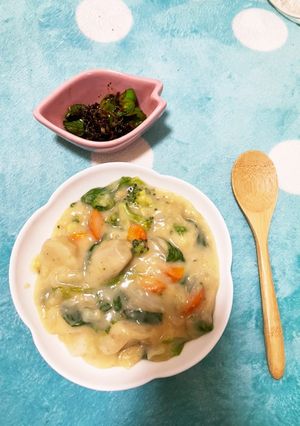 豆乳レタスシチュー-レシピのメイン写真