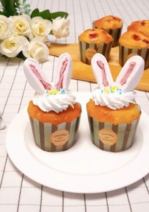 うさぎマフィン♡イースター-レシピのメイン写真
