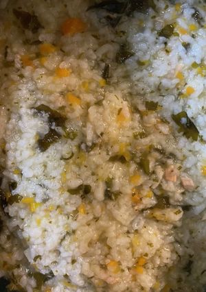 ツナとワカメの炊き込みご飯"離乳食中期"-レシピのメイン写真