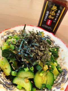 無添加焼肉の生だれで作る 無限きゅうり-レシピのメイン写真