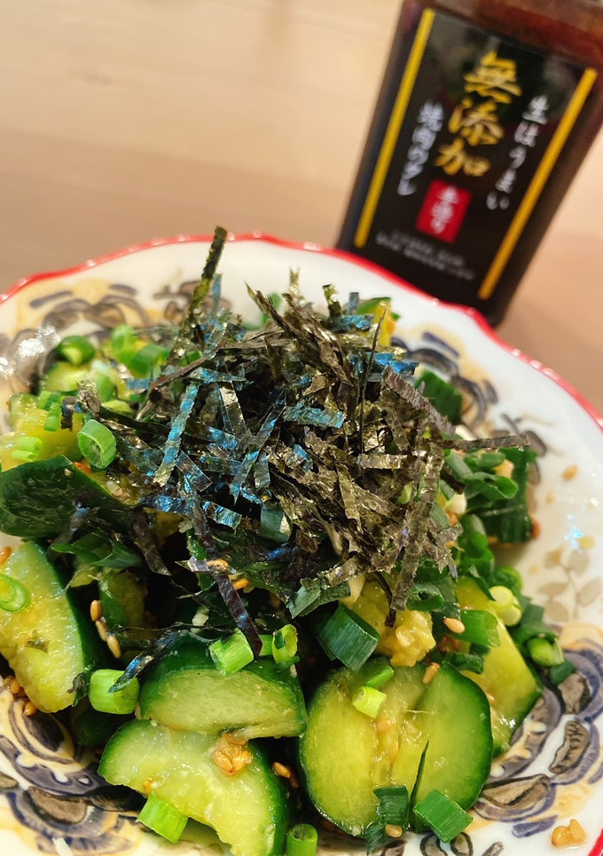 無添加焼肉の生だれで作る 無限きゅうり-レシピのメイン写真